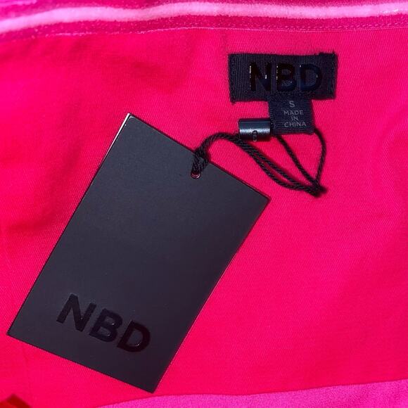 New Revolve NBD $179 Jacqueline Dress Magenta Small NWT - Picture 6 of 12